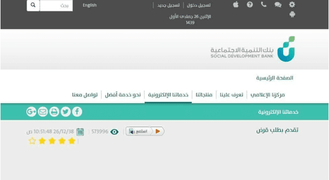 مميزات التسجيل في بنك التسليف للاستفادة من القروض الميسرة لبنك التنمية الاجتماعي