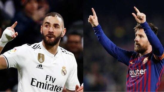 نتيجة مباراة برشلونة وريال مدريد