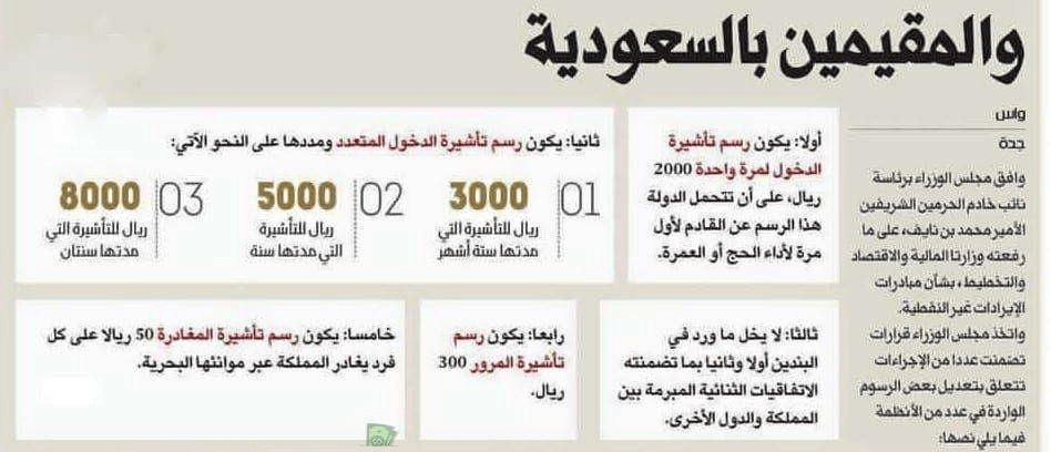 شروط الزيارة العائلية للسعودية