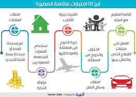 مميزات الإقامة المميزة
