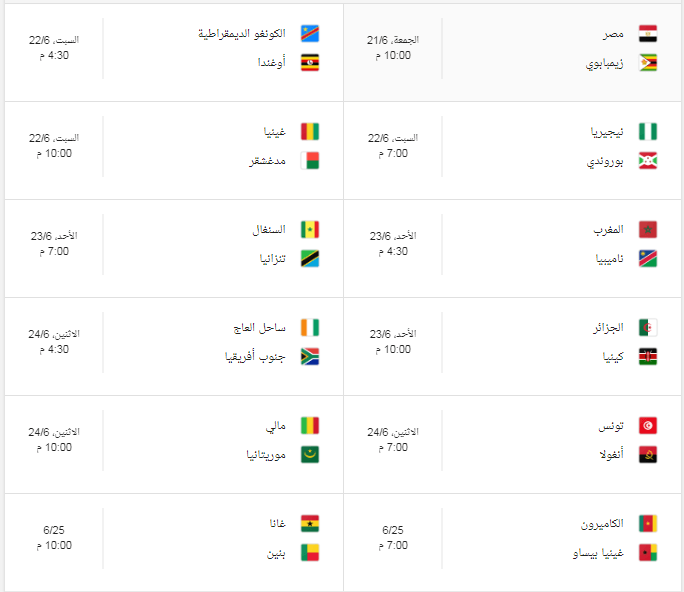 بطولة أفريقيا 2019