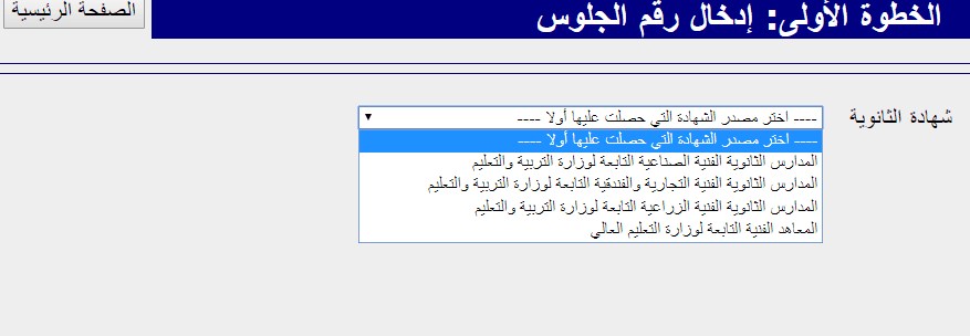 تنسيق الدبلومات الفنية 2019