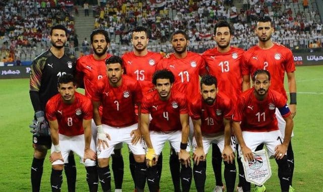 تشكيلة المنتخب المصري مصر وجنوب أفريقيا