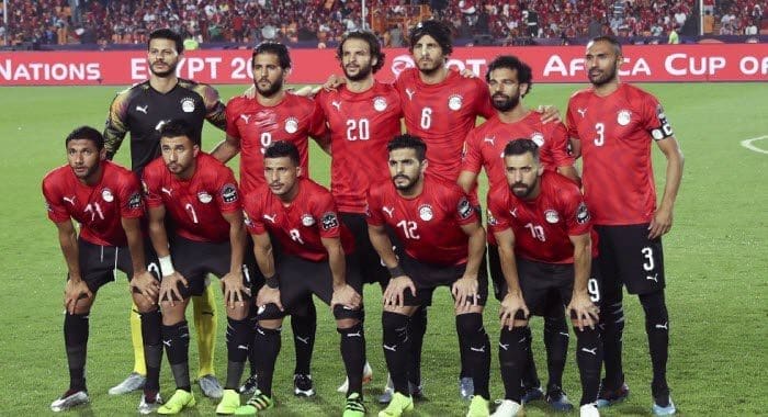 تصنيف منتخب مصر عن شهر يوليو