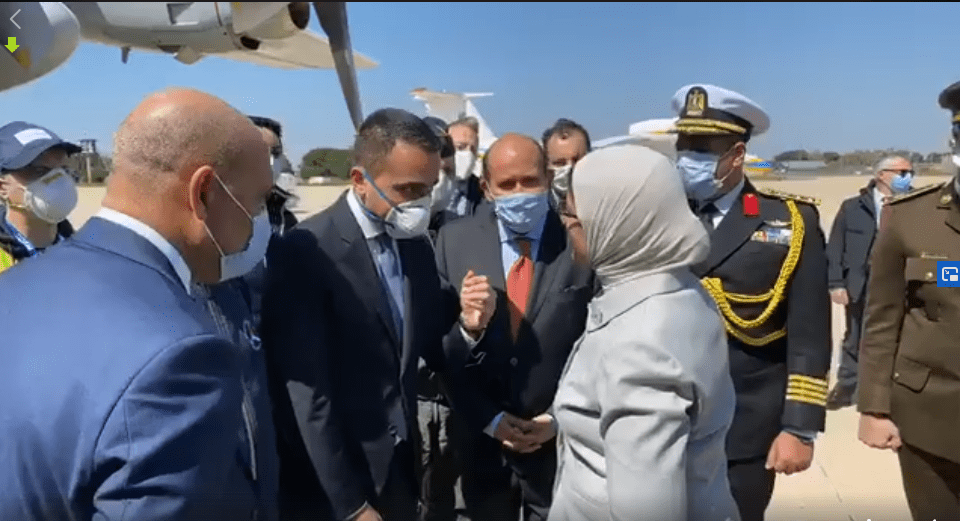 وزير الخارجية الإيطالي يشكر وزيرة الصحة المصرية