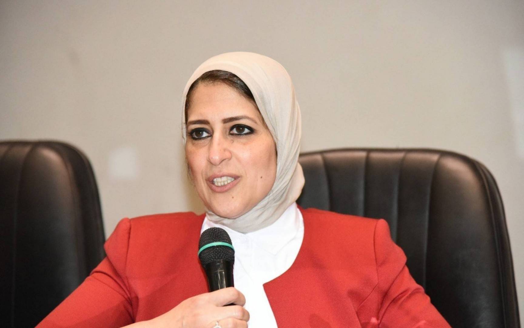 وزيرة الصحة