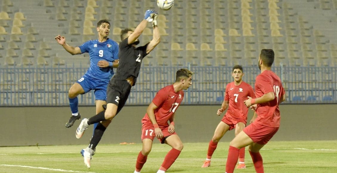 مباراة عمان والكويت الأولمبي