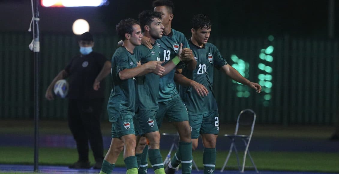 مباراة العراق ولبنان الأولمبي