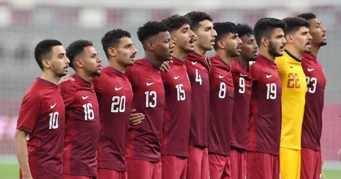 مباراة قطر وسريلانكا الأولمبي