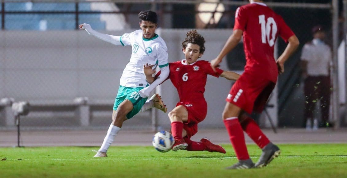مباراة العراق ولبنان للناشئين
