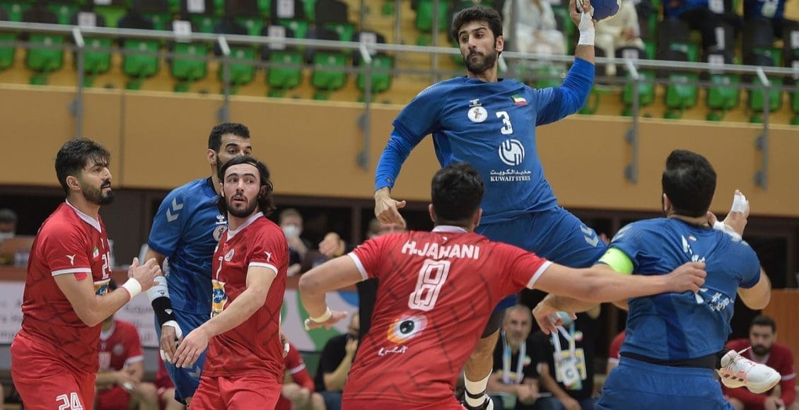 مباراة الكويت والعراق كأس آسيا لكرة اليد