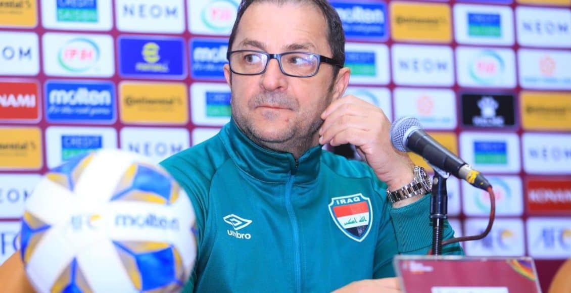 منتخب العراق يقيل بتروفيتش