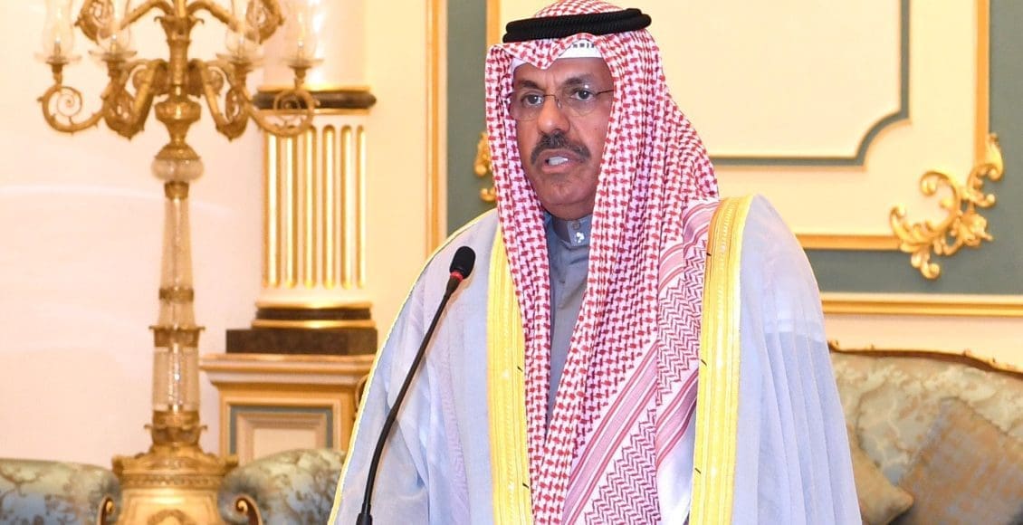 الشيخ احمد النواف وزير الداخلية