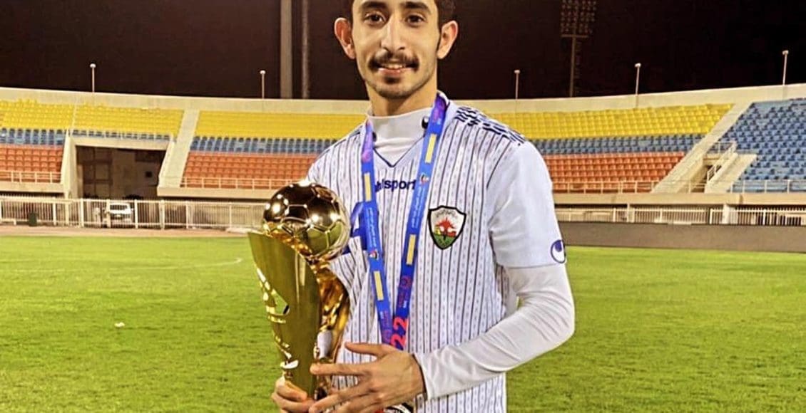 محمد باجيه لاعب منتخب الكويت