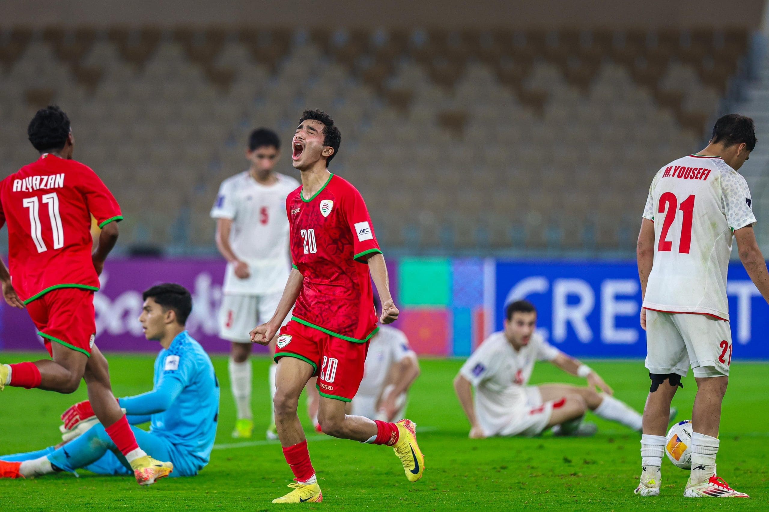 ترتيب مجموعة عمان للناشئين 2025 كأس آسيا تحت 17