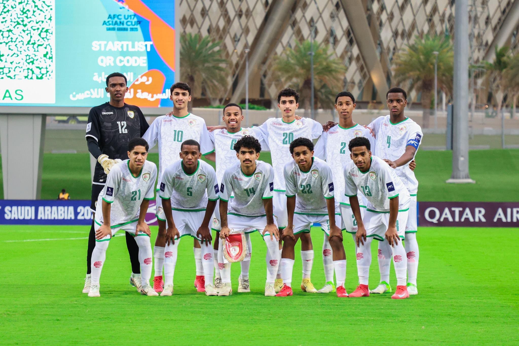 توقيت مباراة عمان وإيران للناشئين اليوم في آسيا والقنوات الناقلة