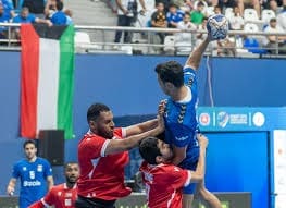 مباراة الكويت والبحرين لكرة اليد في قبل نهائي كأس العرب